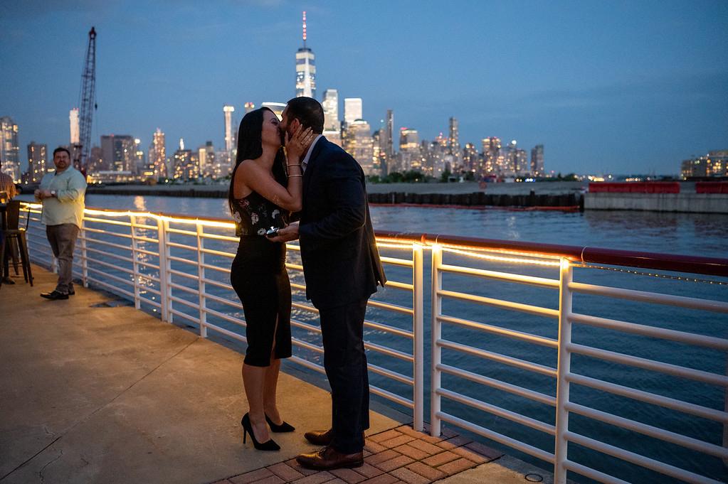 The Proposal: 
July 23, 2021 
Battello in Jersey City, NJ