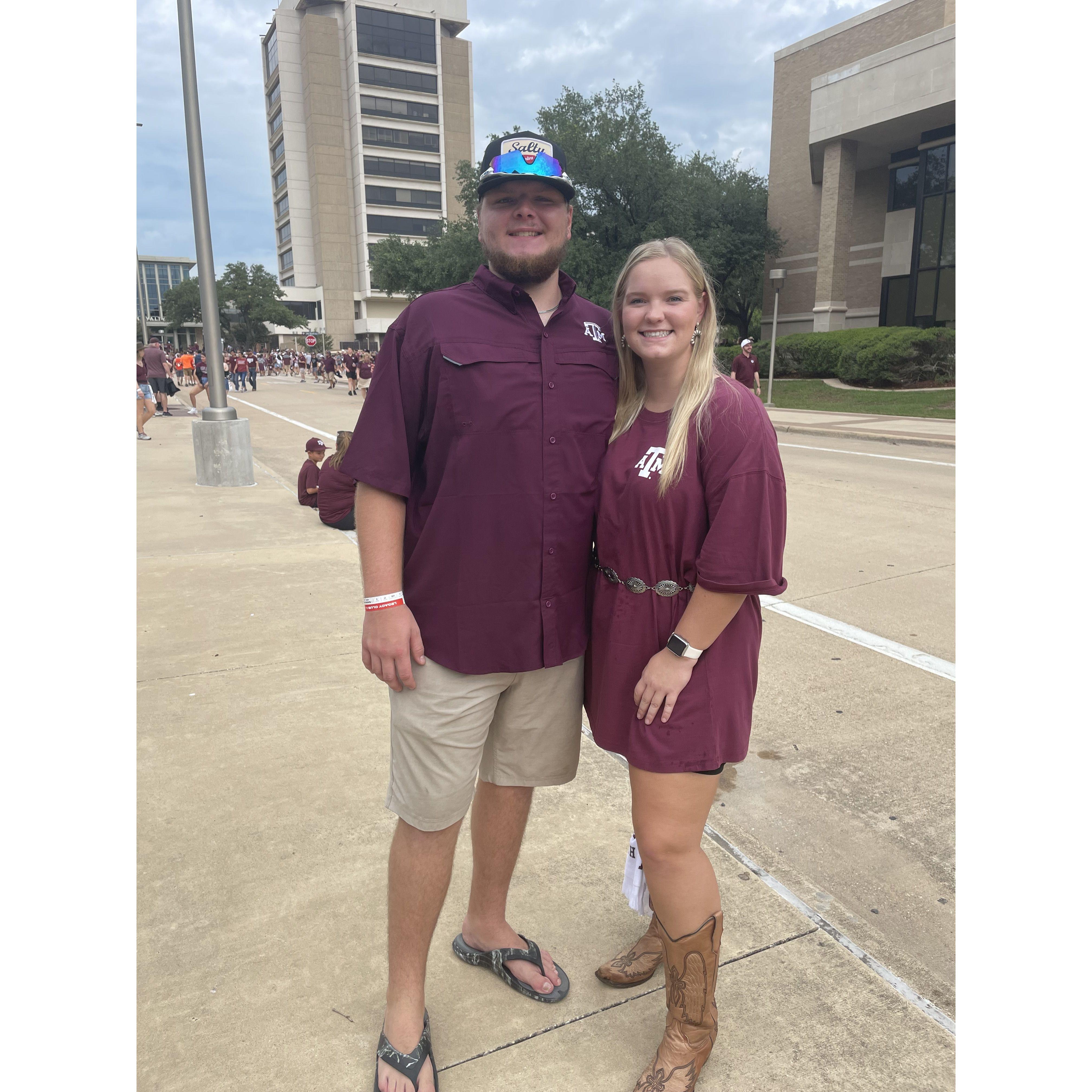 Our first Aggie game