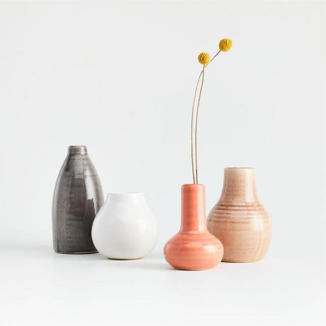 Patine Bud Vases, Set of 4