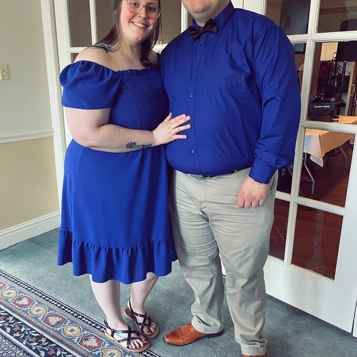 One of my coworker’s wedding. My forever wedding date!