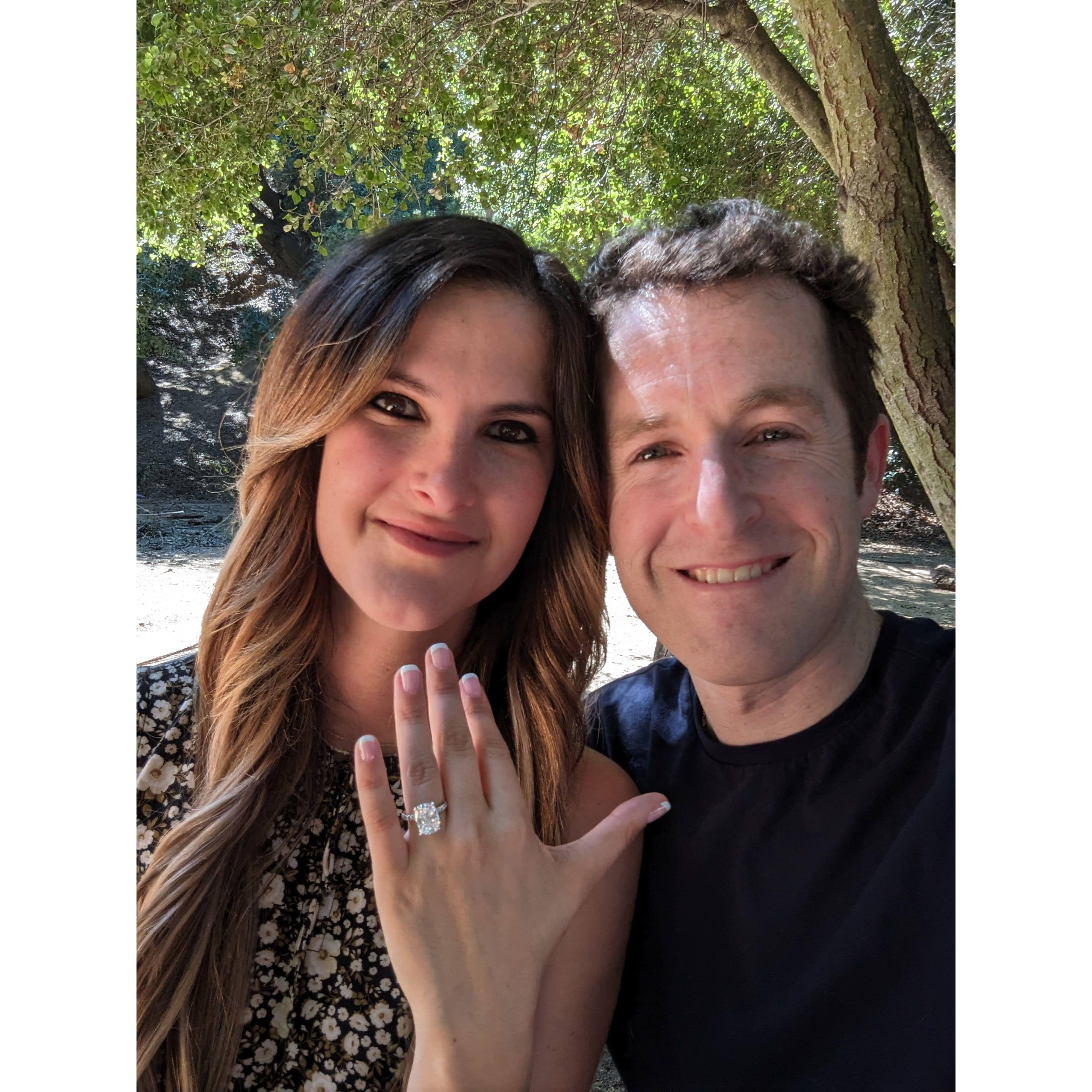 We're engaged!