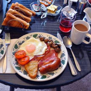 Breakfast across the pond