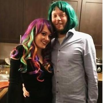 Getting ready to go out on the town for Zoe's 30th birthday January 2017!