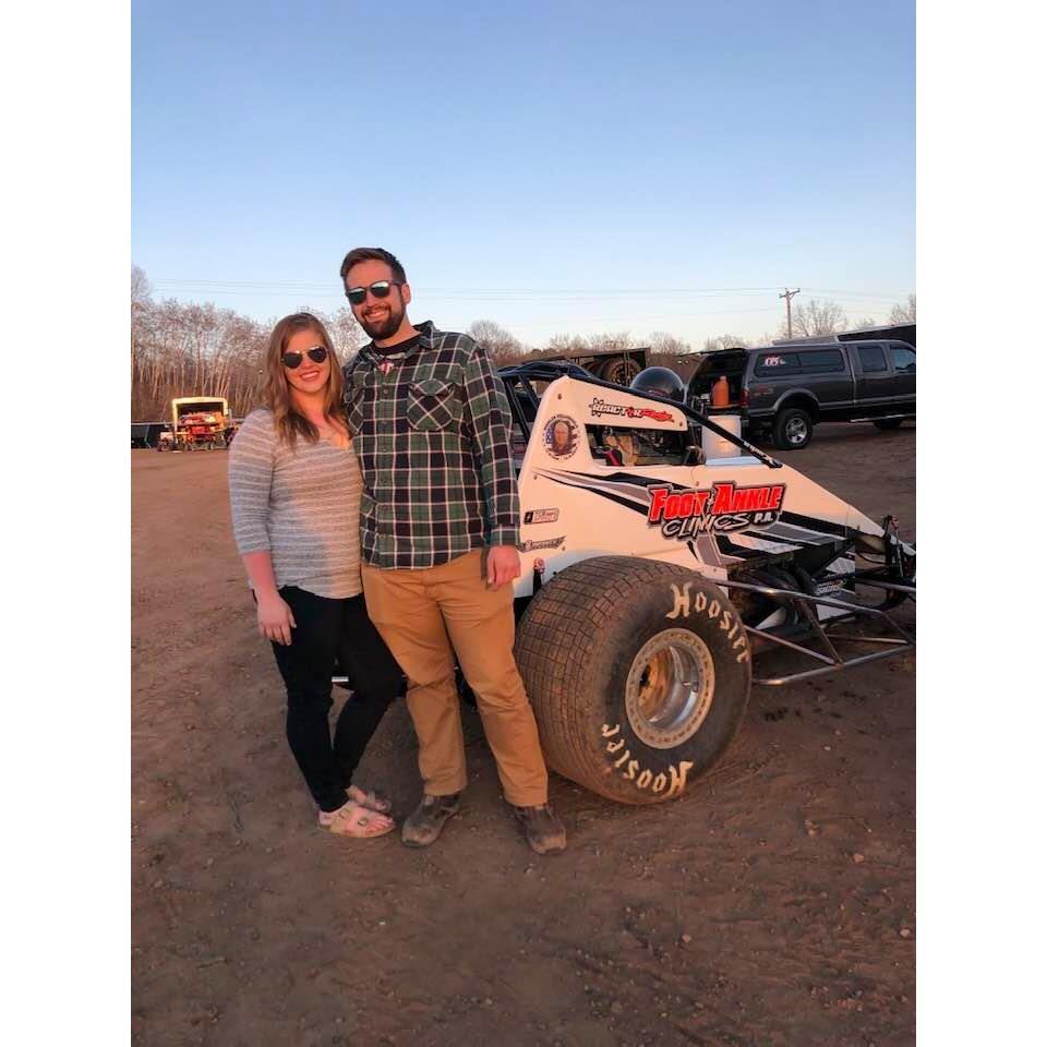 Exploring the grounds at Cedar Lake Speedway in New Richmond, WI