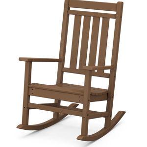 Polywood Estate Rocking Chair - Color: Heritage Teak