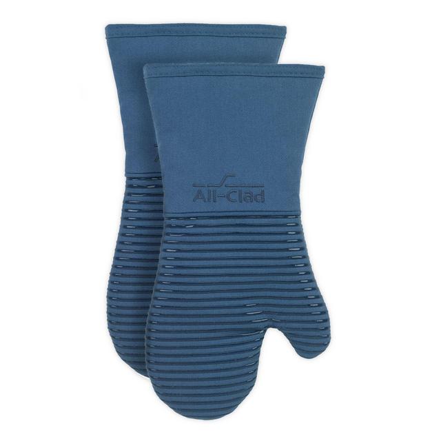All-Clad Silicone Oven Mitts in Cornflower (Set of 2)