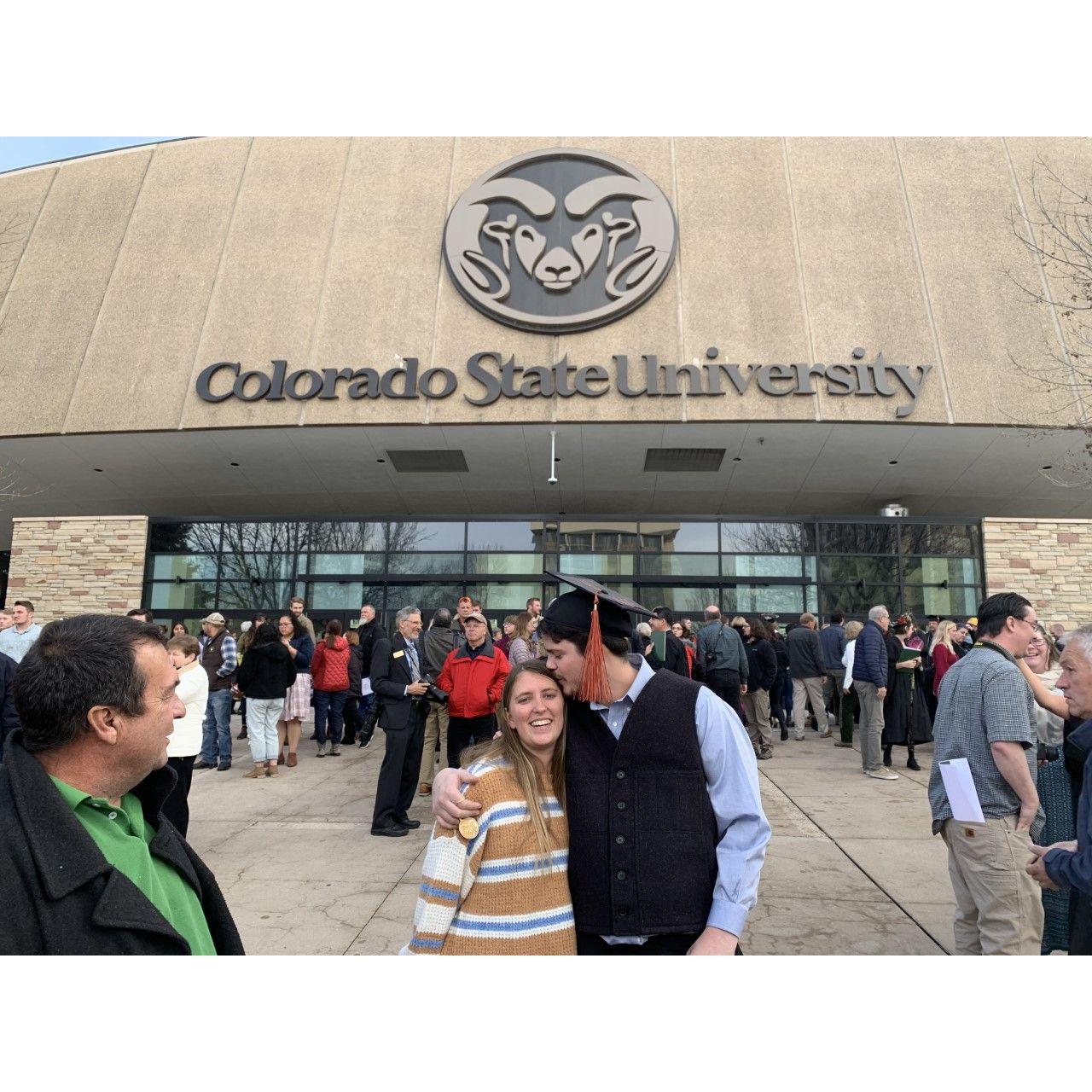 Our Graduation from CSU!