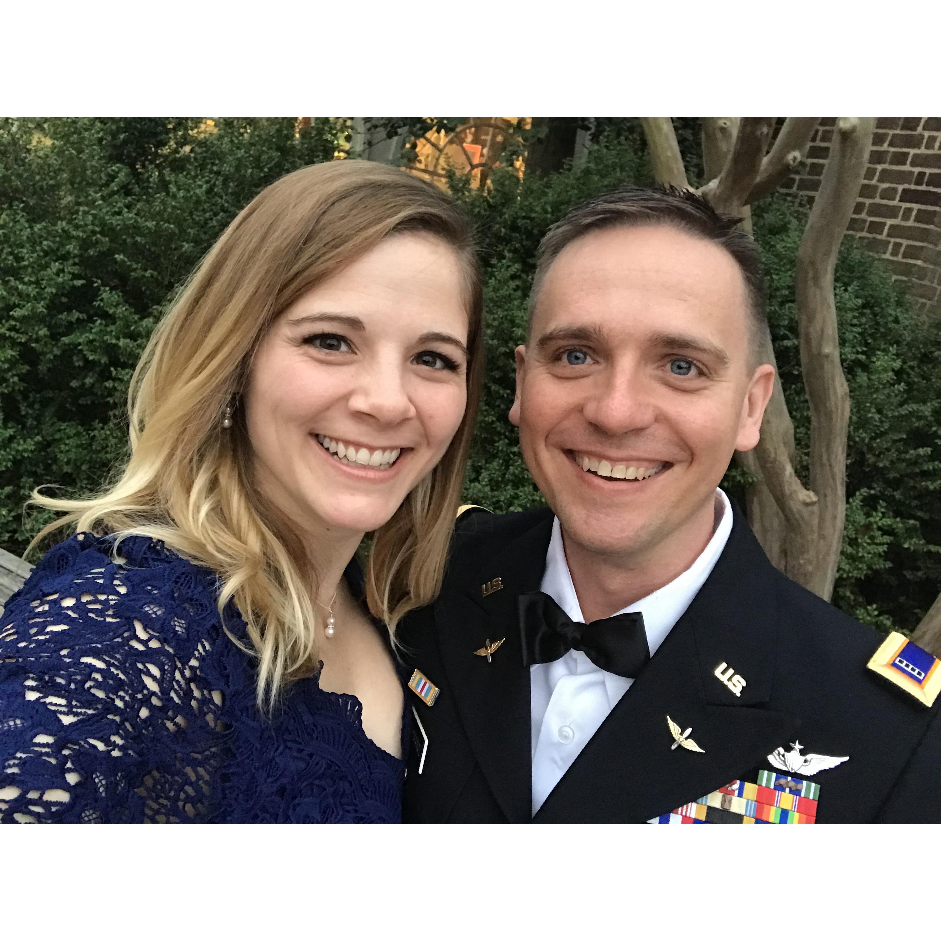 Sarah's first Military Ball