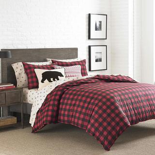 Mountain Plaid 3-Piece Duvet Cover Set