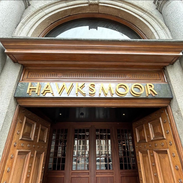 Dinner at Hawksmoor