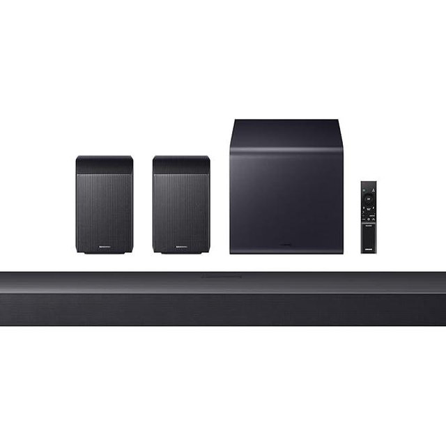 Samsung Q990F 11.1.4ch Q Series Subwoofer + Rear Speaker, Wireless Dolby Atmos, Q-Symphony, Game Mode Pro, Adaptive Sound (HW-Q990F, 2025)