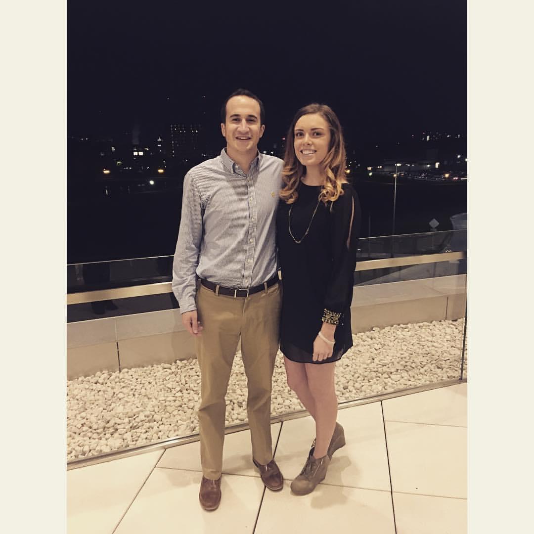 We saw our first musical together this night! 2016