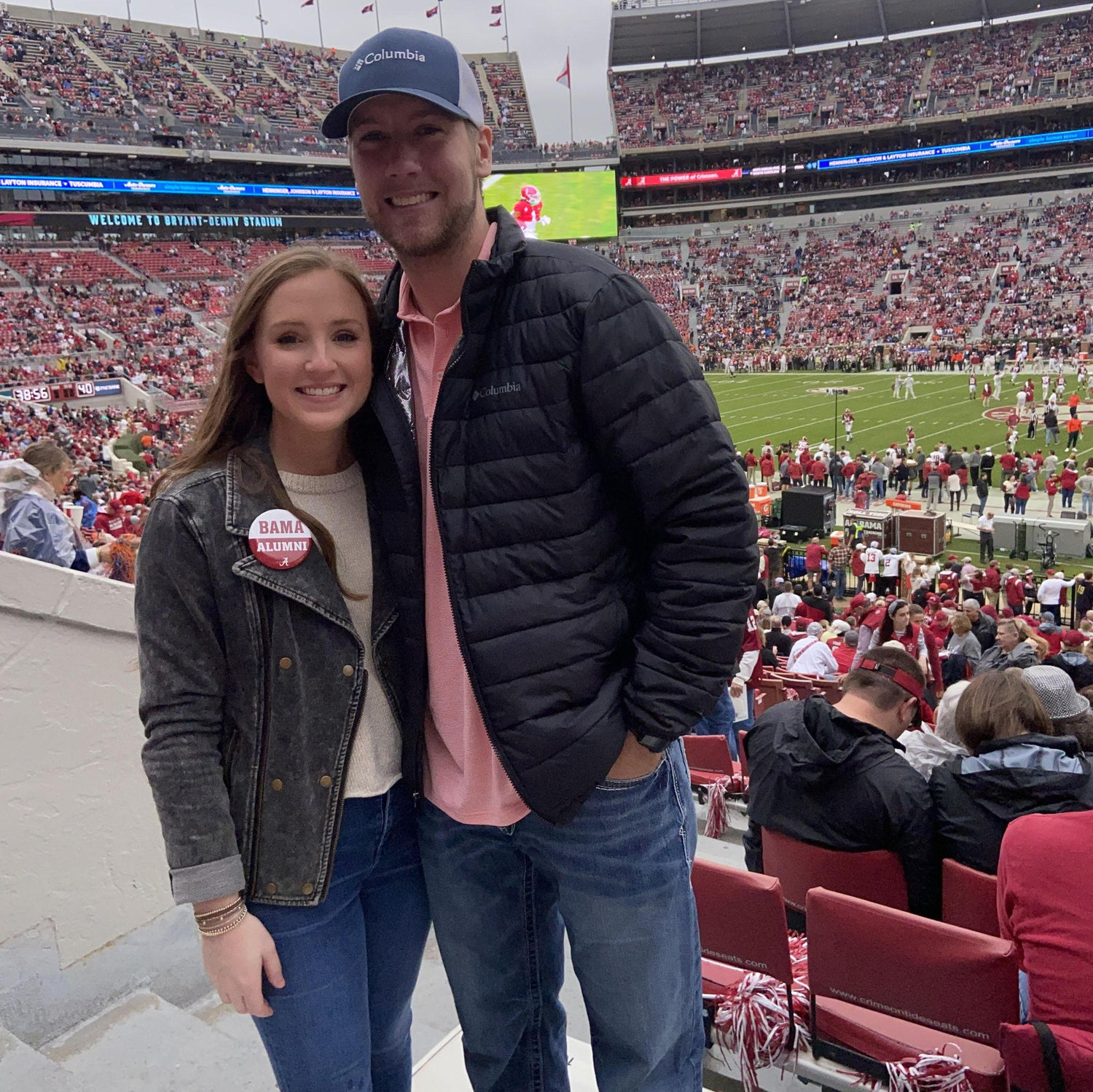 Our first and only Iron Bowl together... if you know you know.