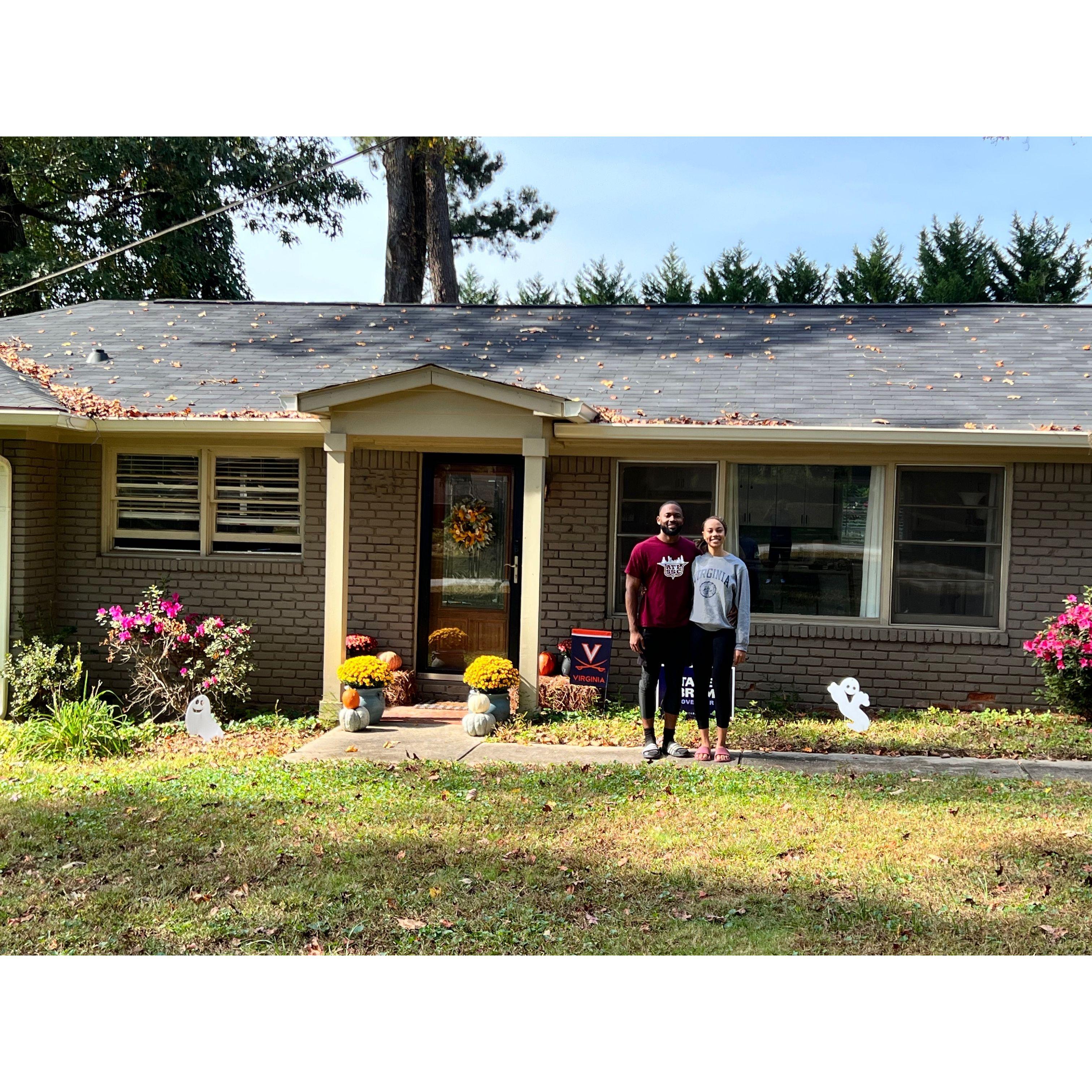Our first home together - Atlanta 2022