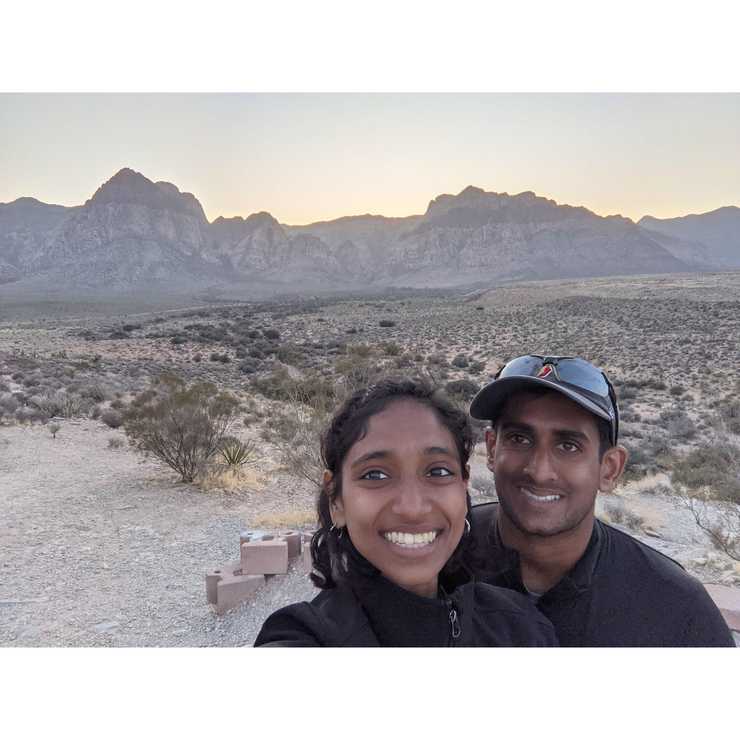 The last sunset of our honeymoon