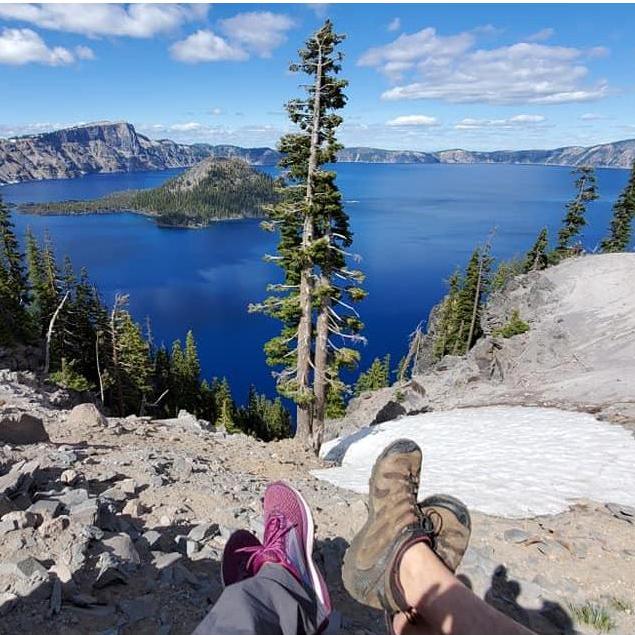 Views of Crater Lake NP