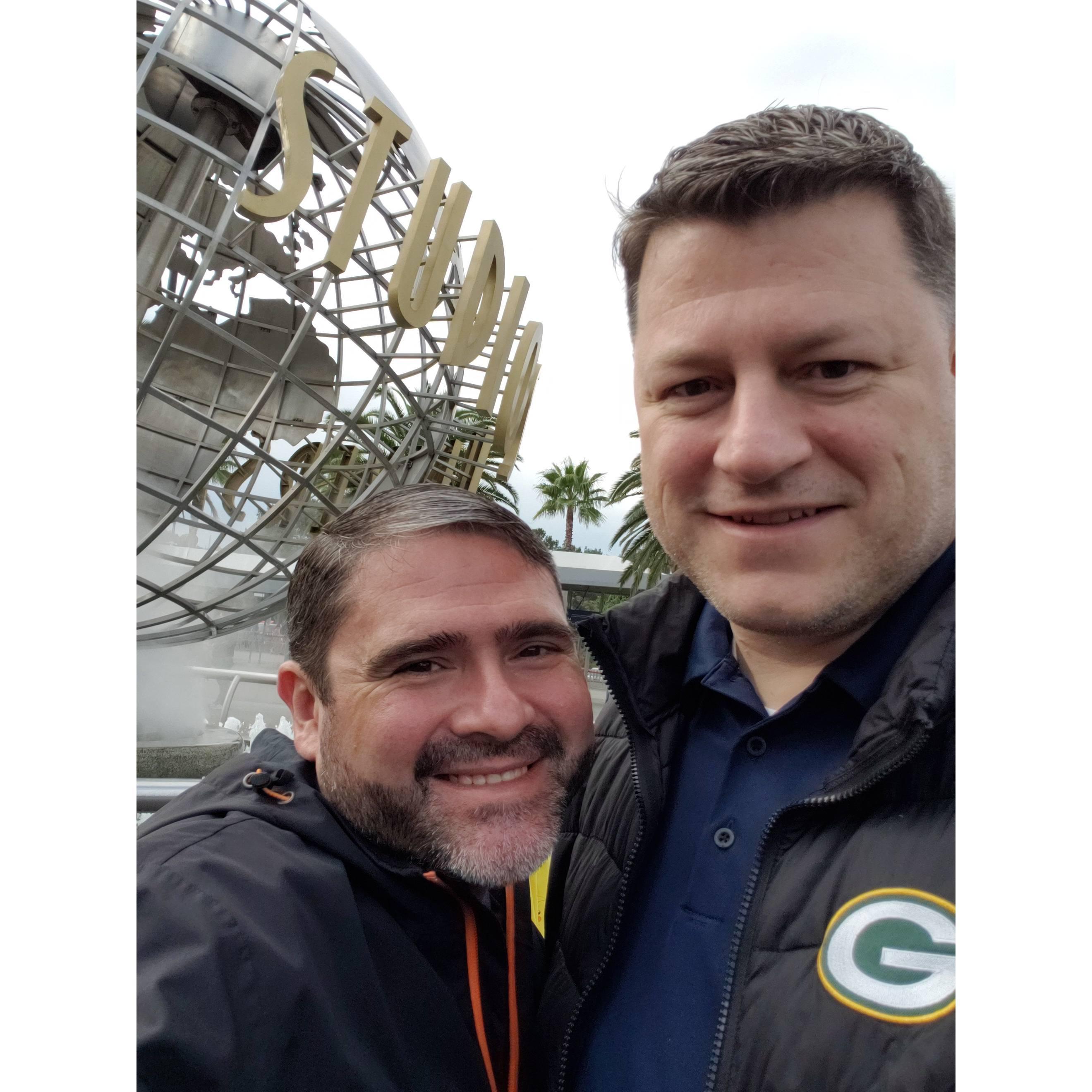 Our visit to Universal Studios Hollywood just before Covid shut down the world.