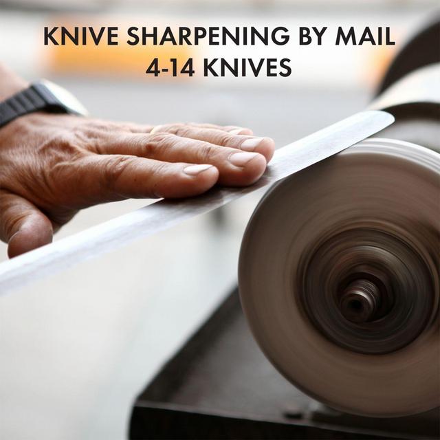 Knife Aid ® Professional Knife Sharpening by Mail, 7 Knives