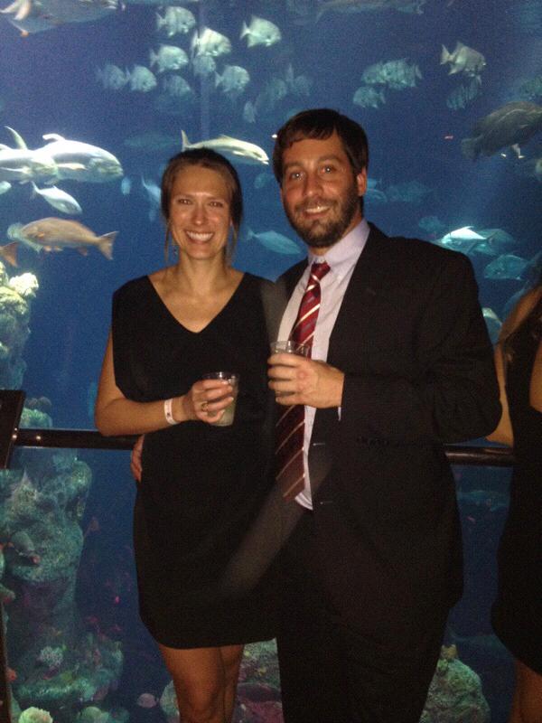 This is round 1 for J & B - NYE 2013-2014 -at the Charleston aquarium