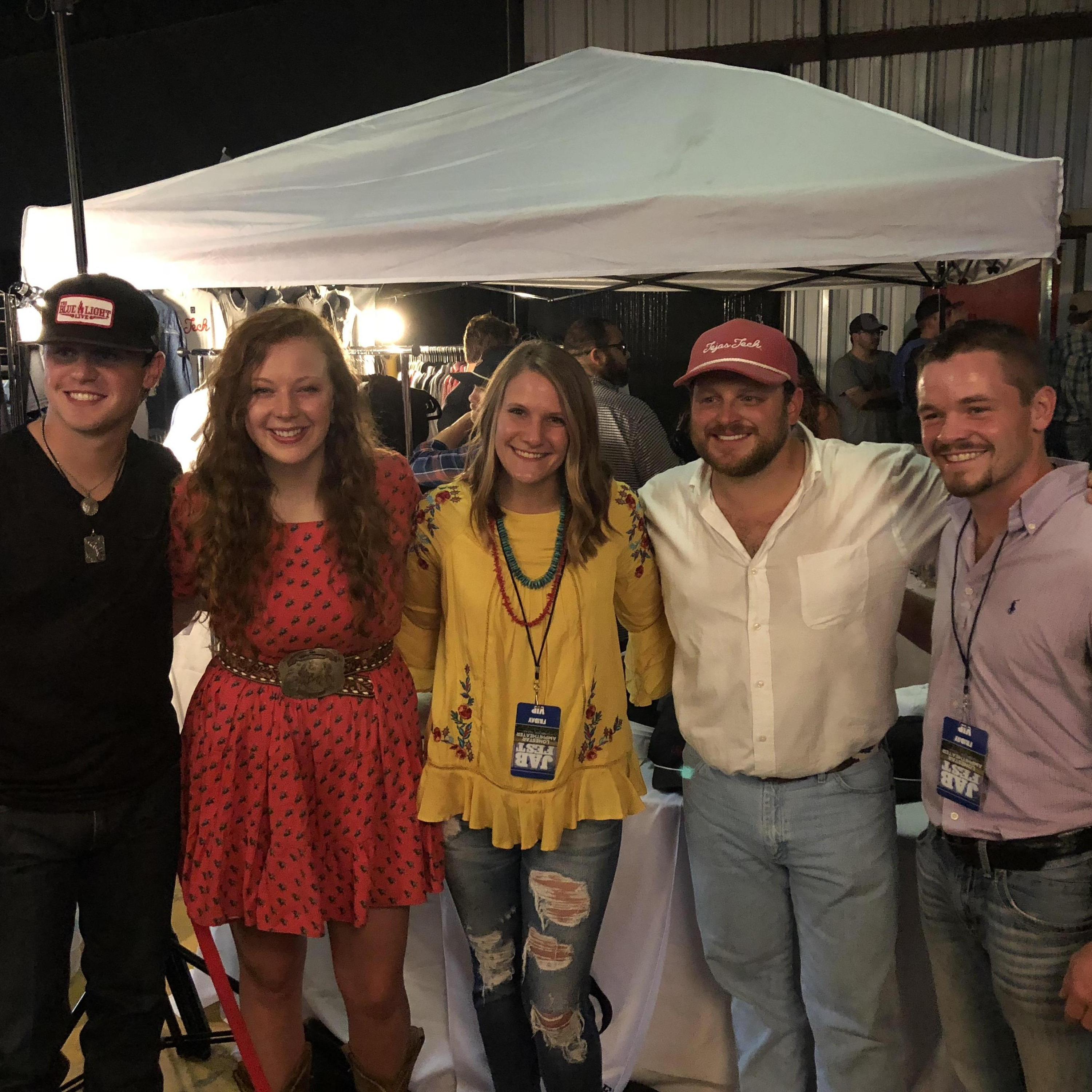 Our two favorite artists- Josh Abbott Band and Kaitlin Butts