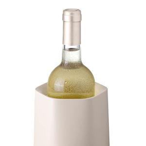 Vacu Vin Hexo Wine Chiller - Elegant Insulated Cooler Sleeve For Standard Size Bottles - Iceless Design That Keeps Drinks Cold for Up to 6 Hours - Perfect for Indoor & Outdoor Occasions - Sand