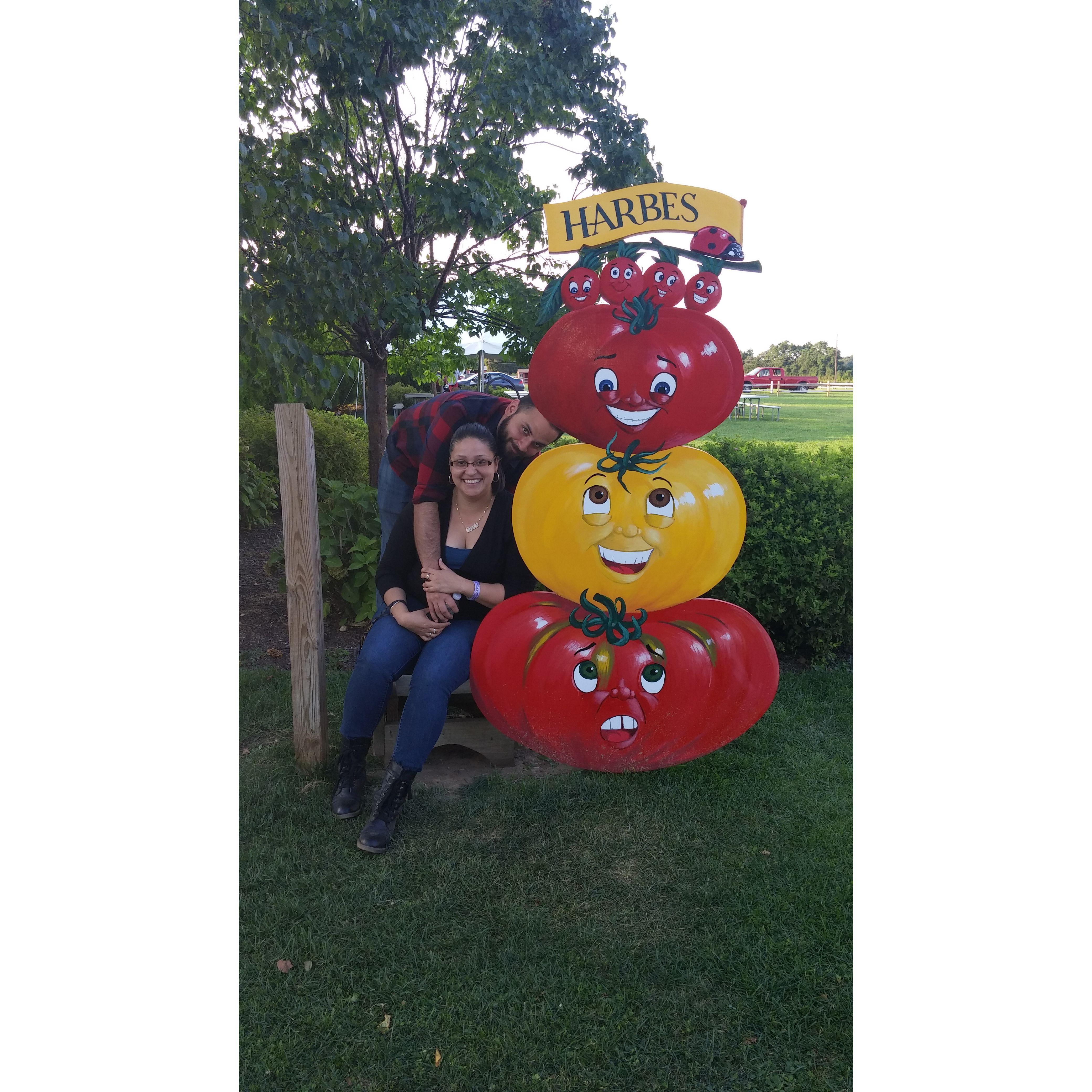 A fun day at the farm