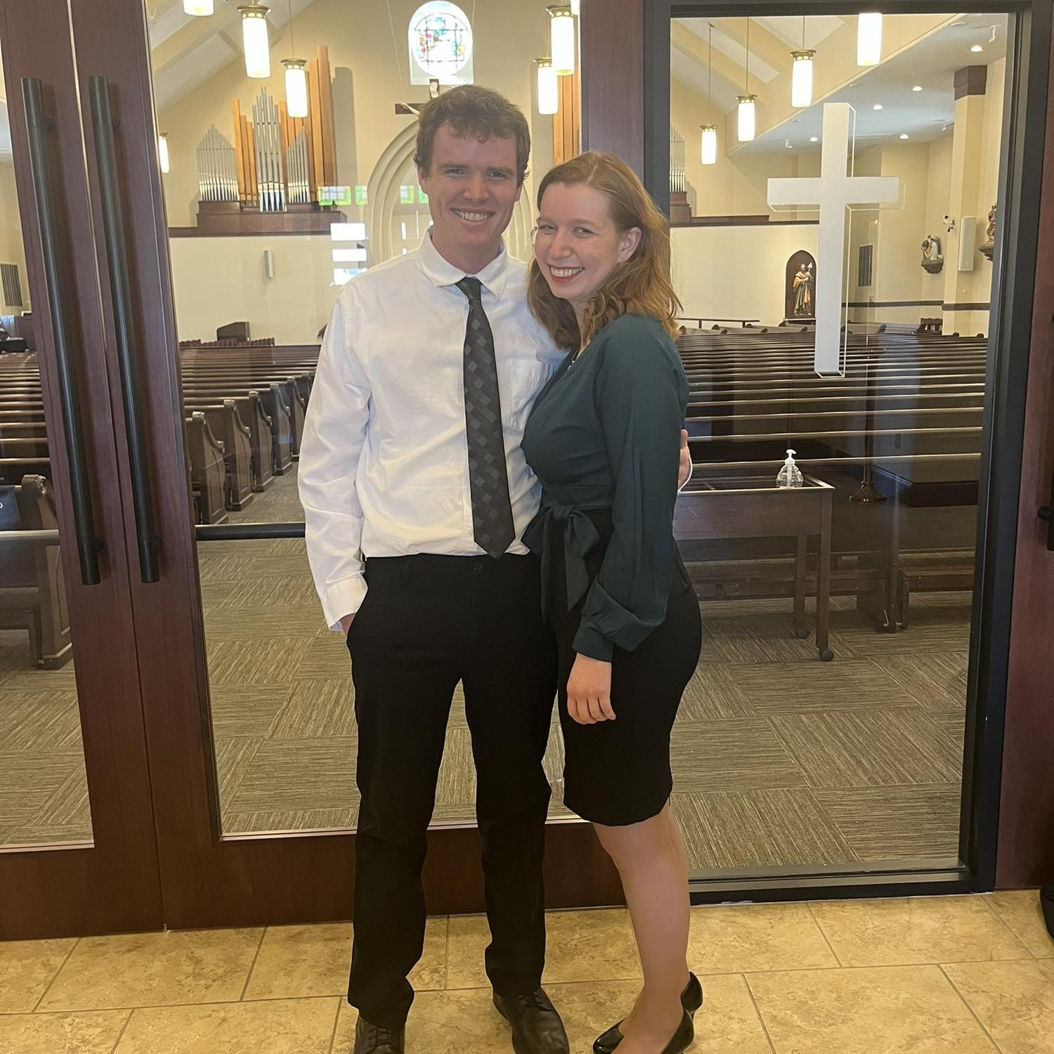 Sebastian’s Baptism (MK is his godmother!)