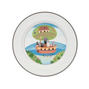 Design Naif Dinner Plate #2 - Noah's Ark