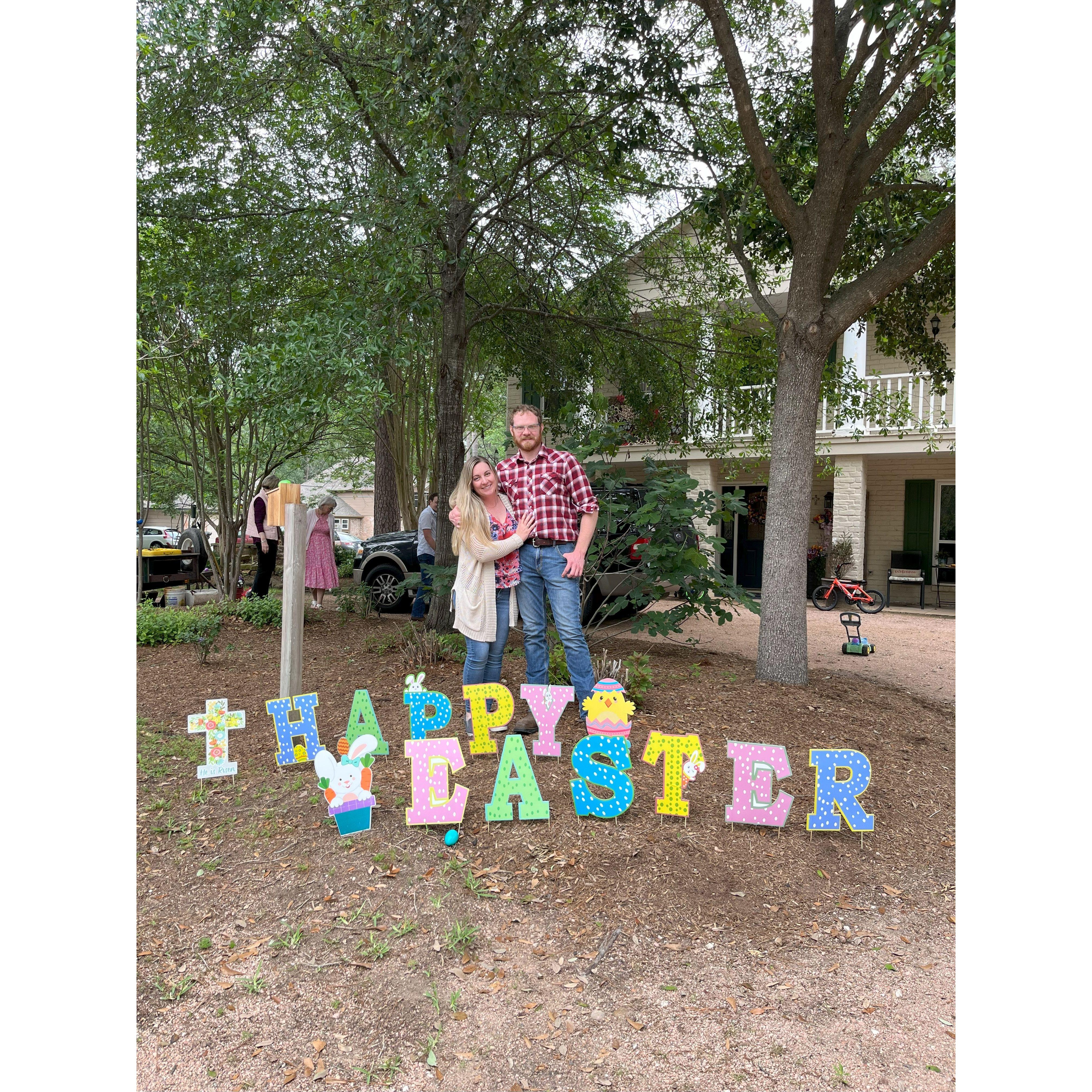 Meeting the Bouldin Family for Easter