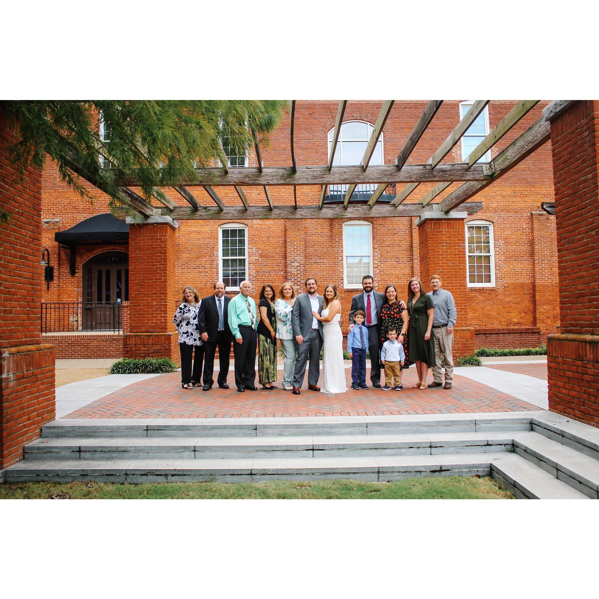 Our newly combined family!