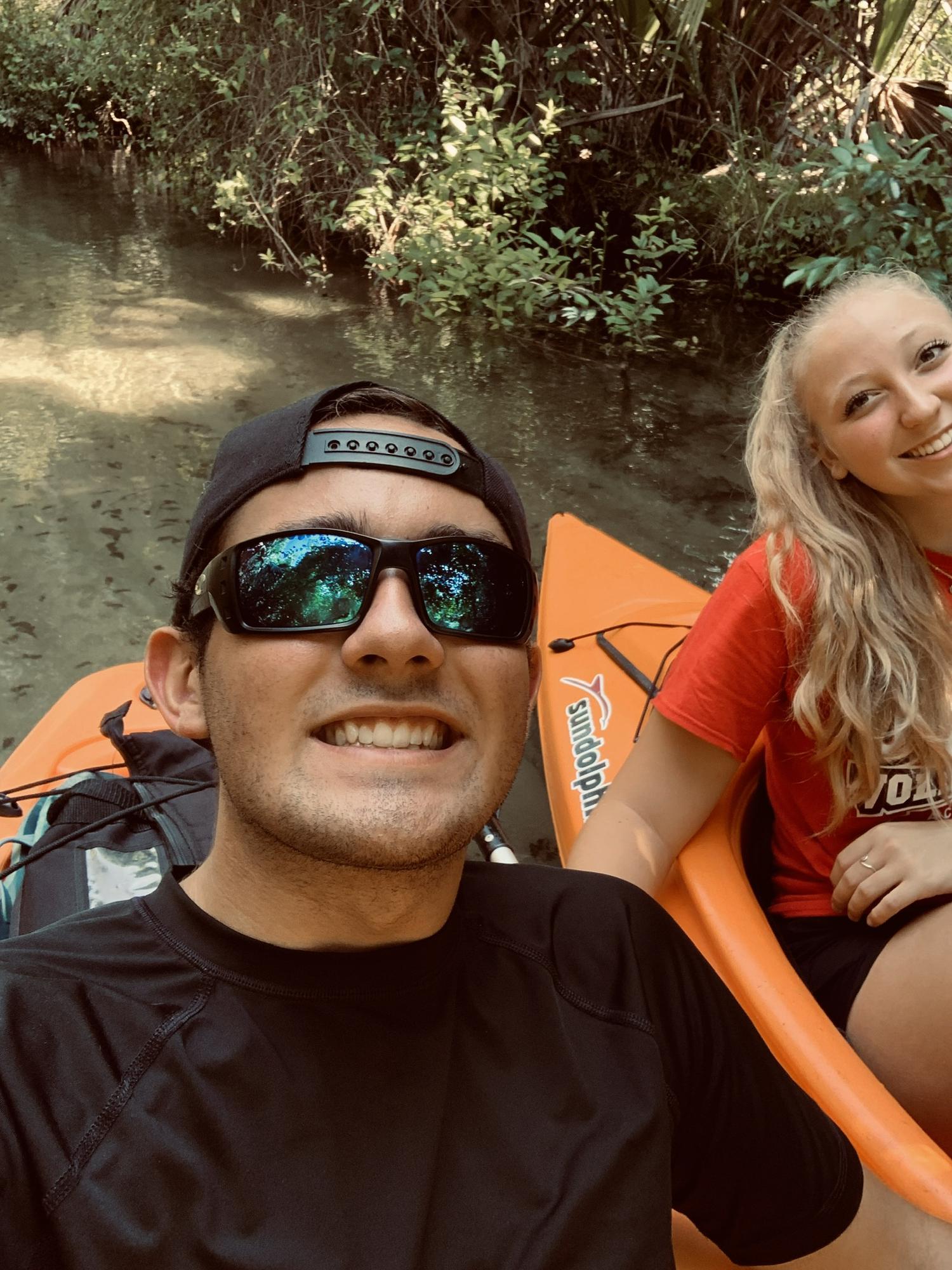 Kayaking at Florida springs!