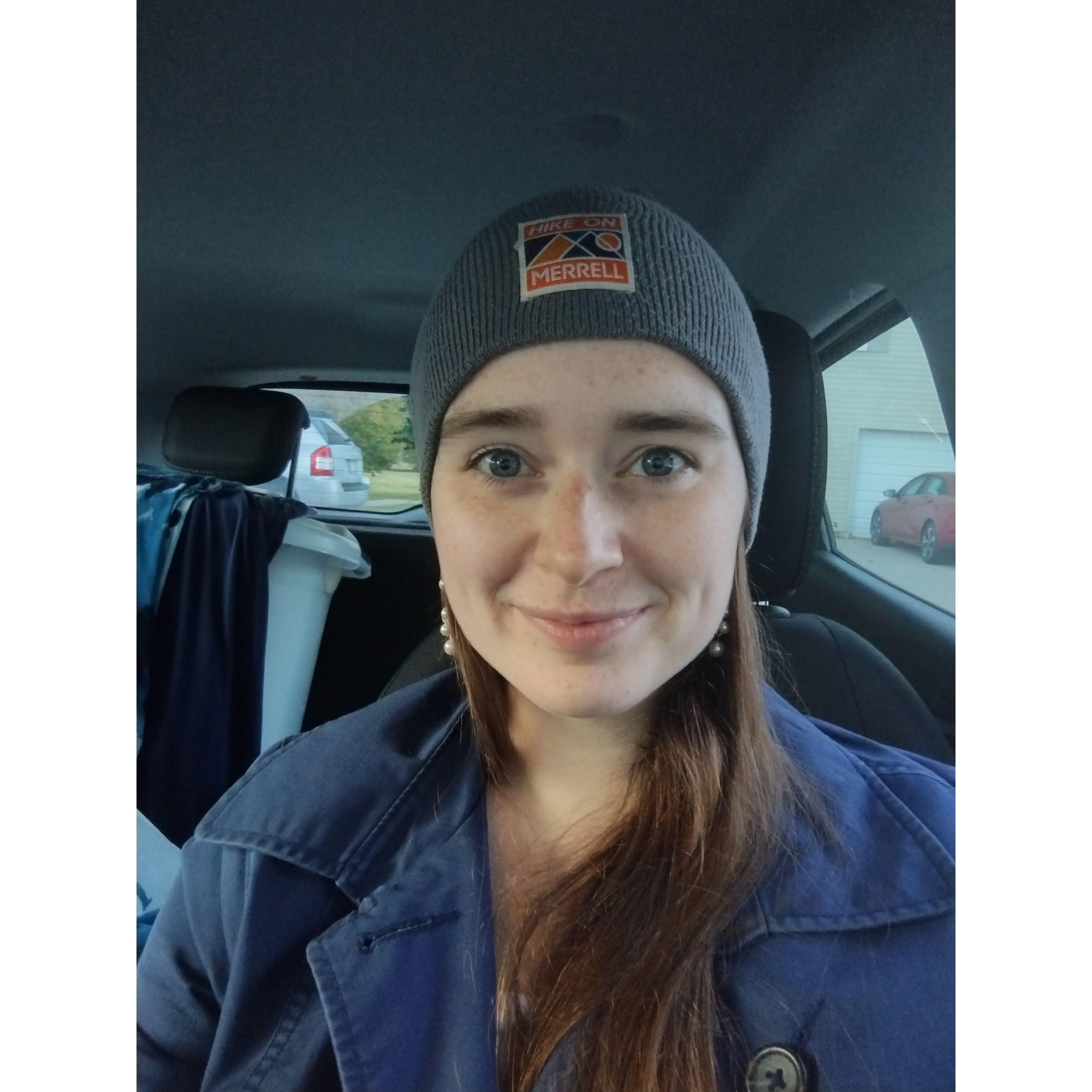 Stealing Gordon's hat :)