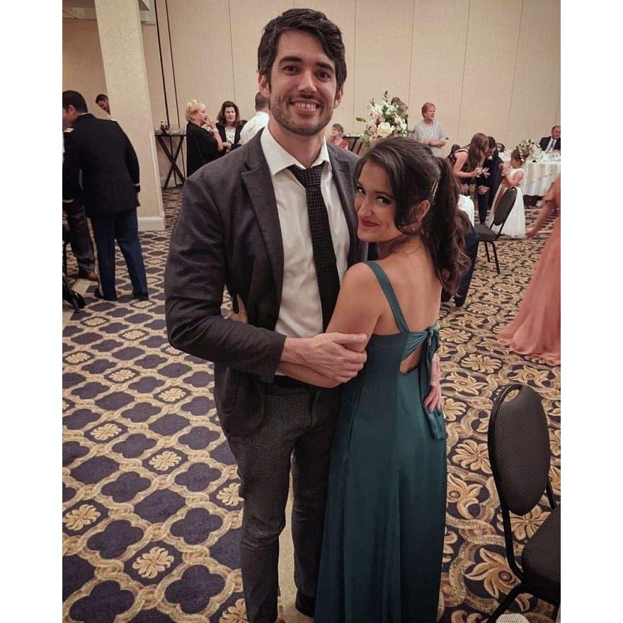 July 3, 2021: Our first wedding together!