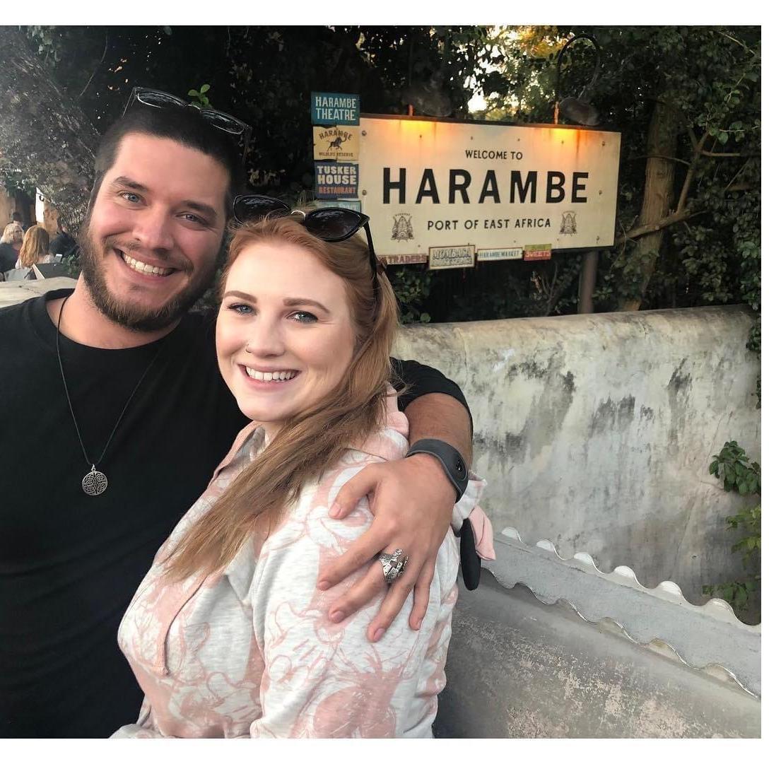 Visiting Harambe Village in Animal Kingdom!