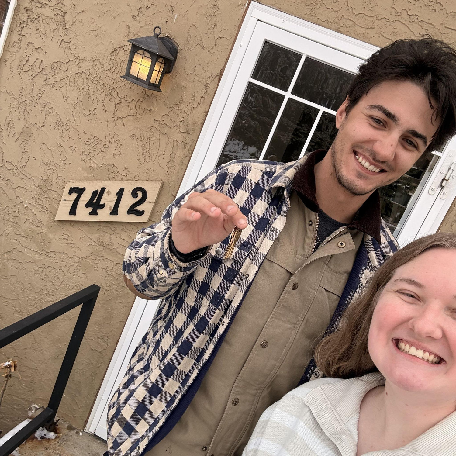 First pic at our new home