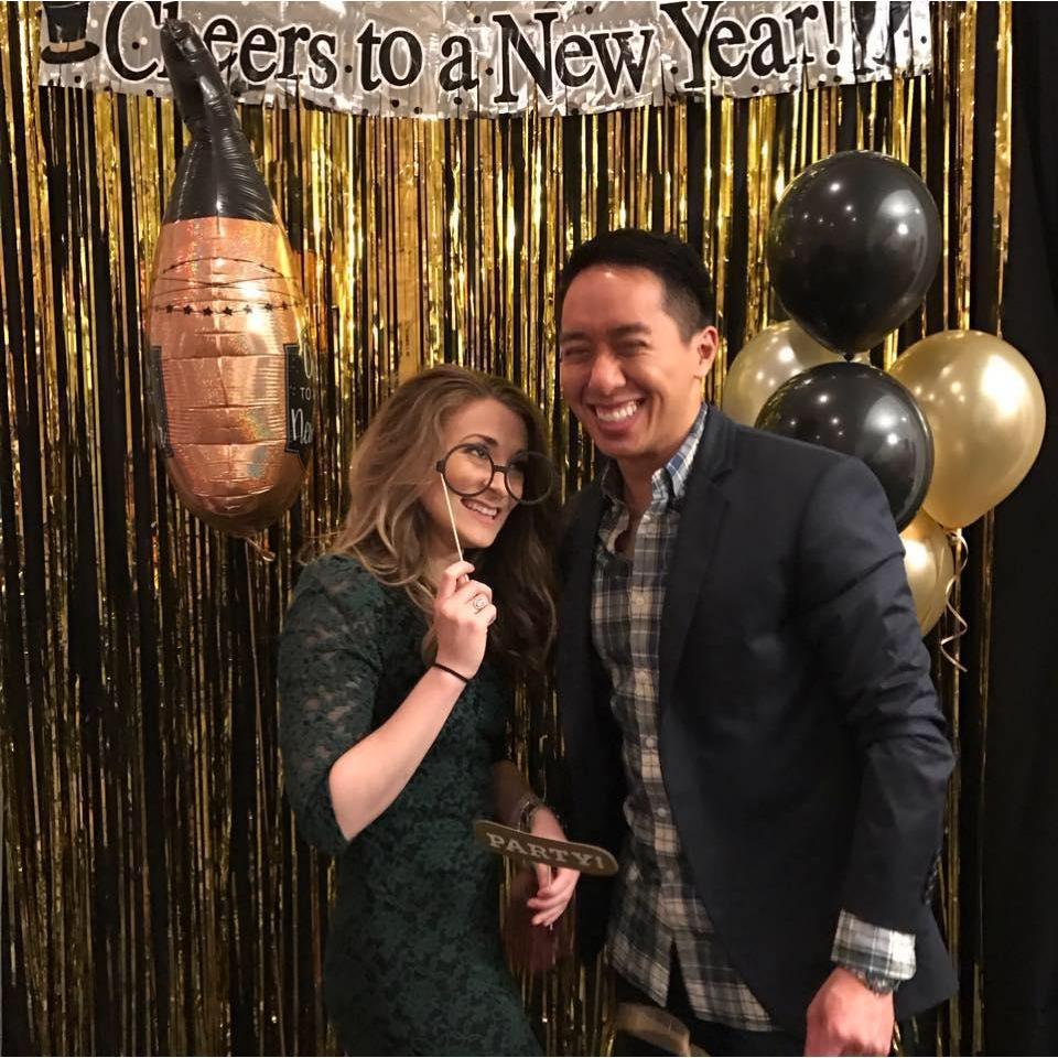 A New Year's we don't quite remember, but it looks like it was fun.