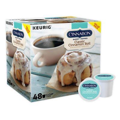 Cinnabon® Classic Cinnamon Roll Flavored Coffee Keurig® K-Cup® Pods 48-Count
