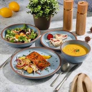 Lagos 16-Piece Dinnerware Set, Service for 4