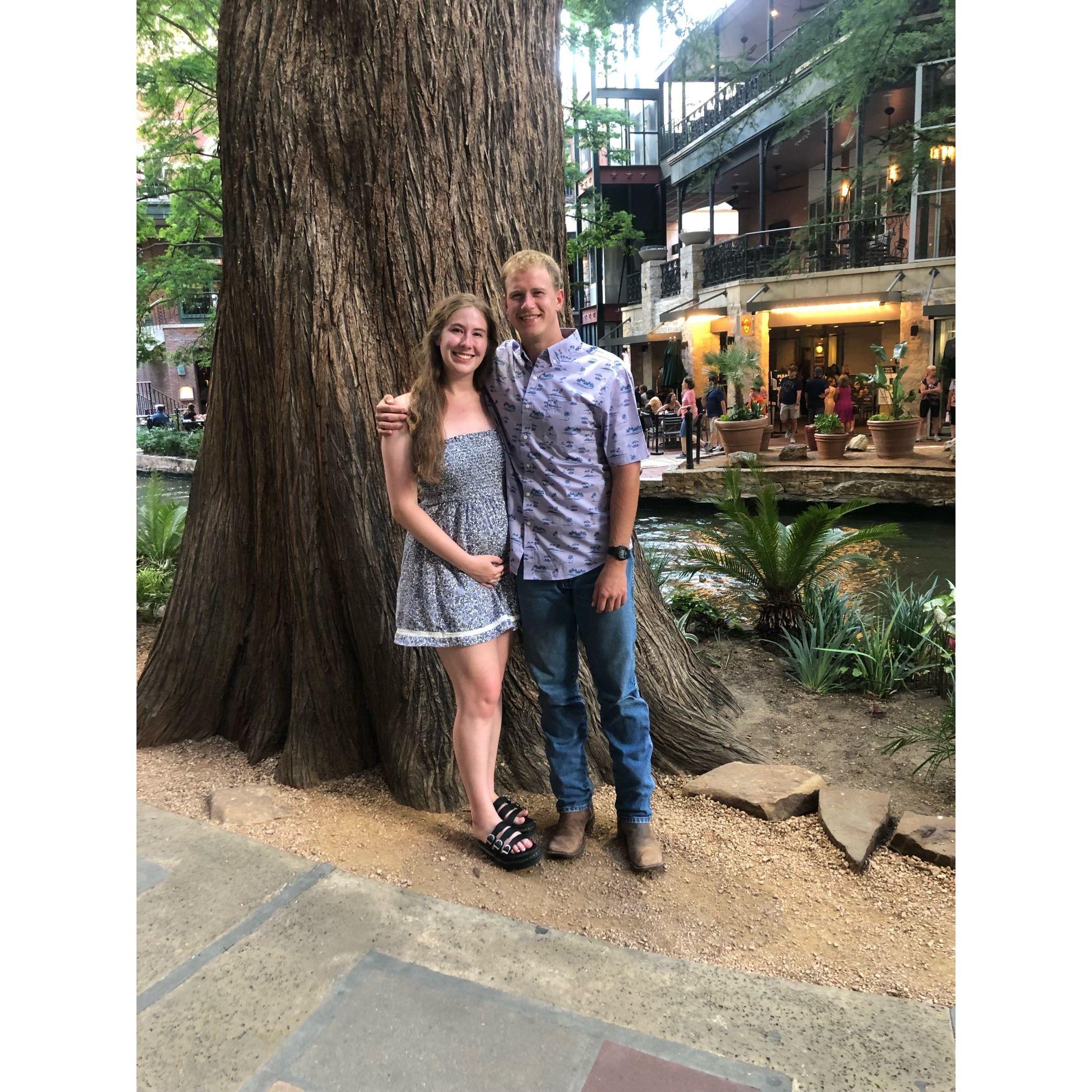 Our first day engaged