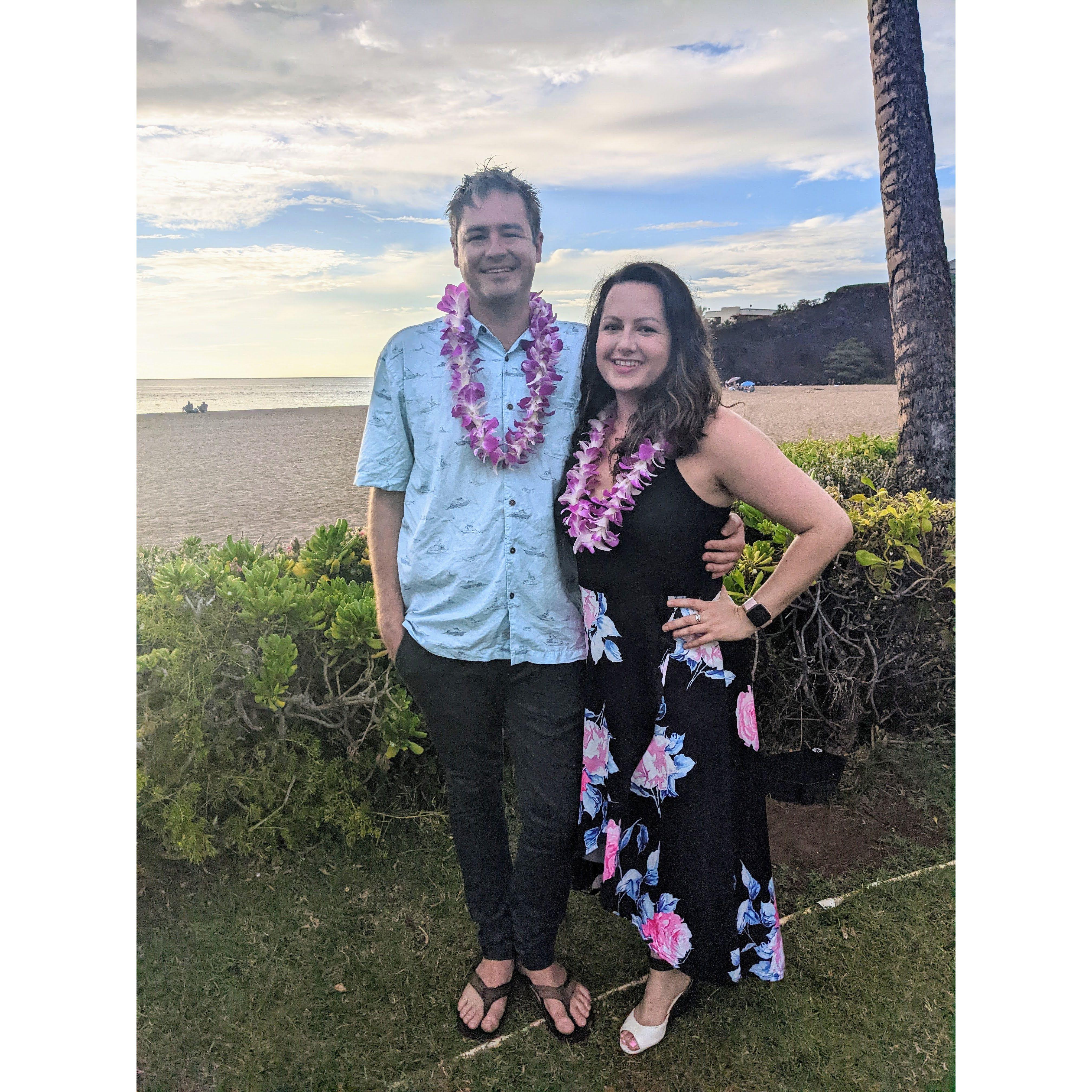 We went to a Luau!
