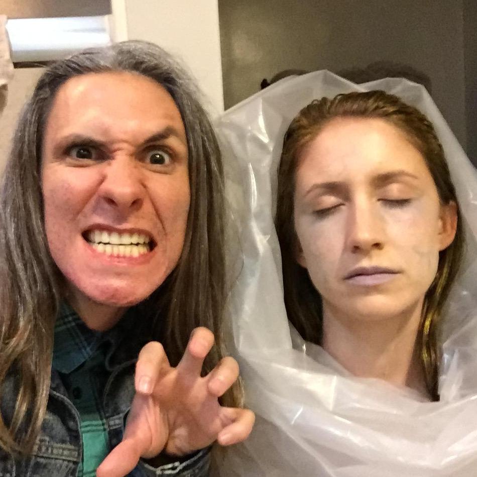 Halloween as characters from "Twin Peaks".