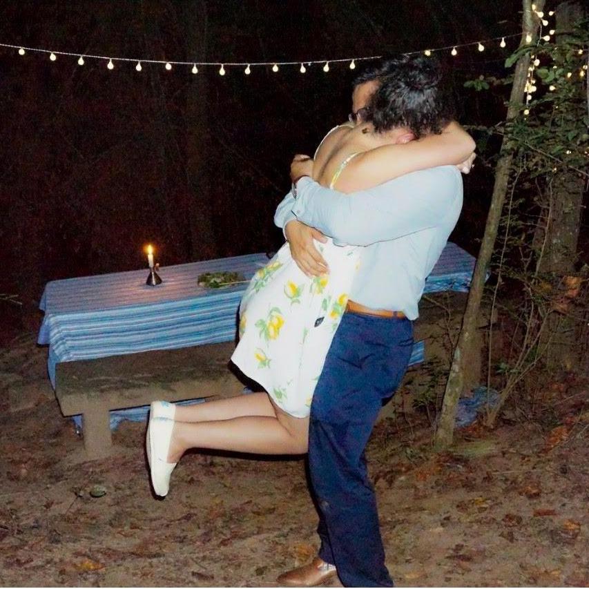 literally swept off of my feet
