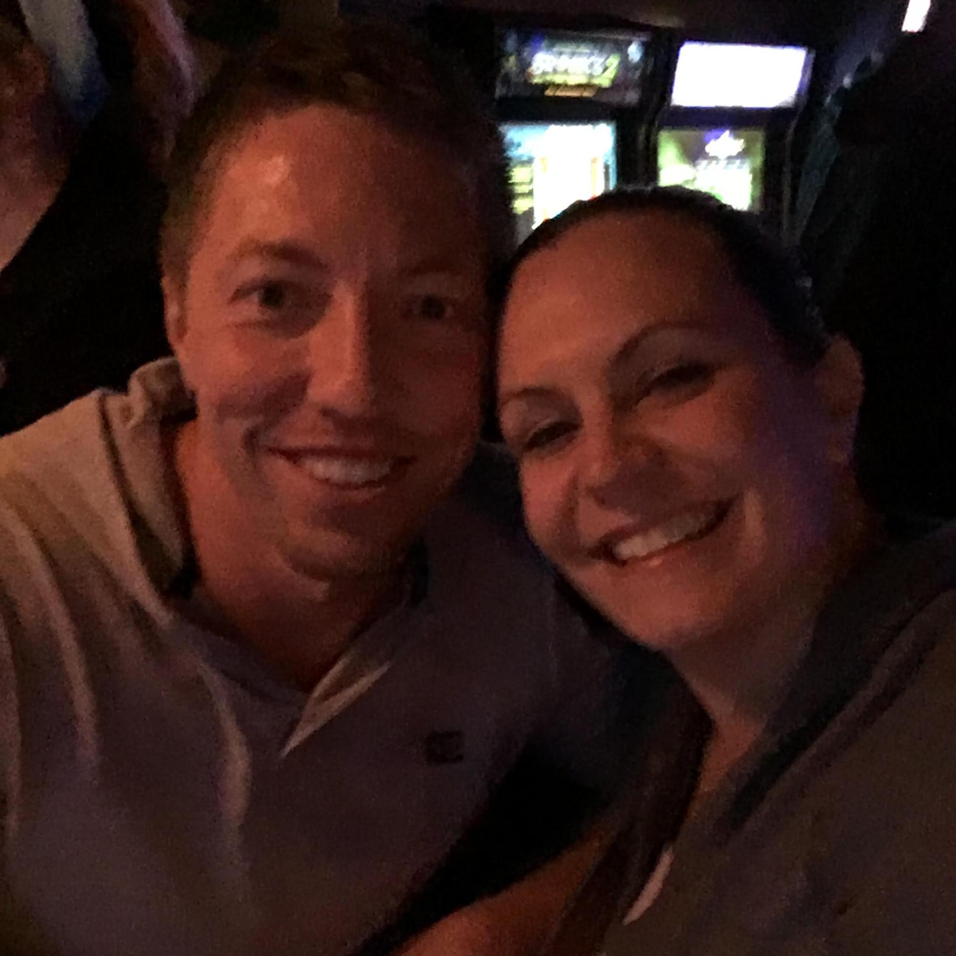 Our first actual date (and first pic!)