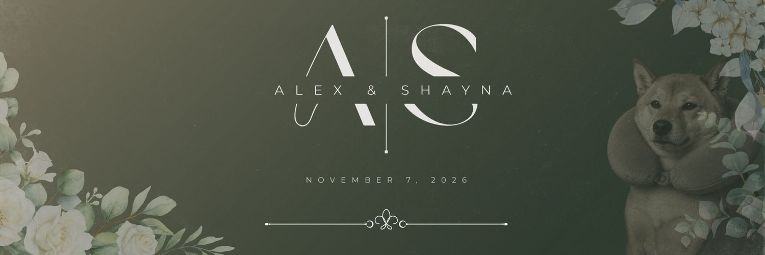 The Wedding Website of Alex Garza and Shayna Van Thyne