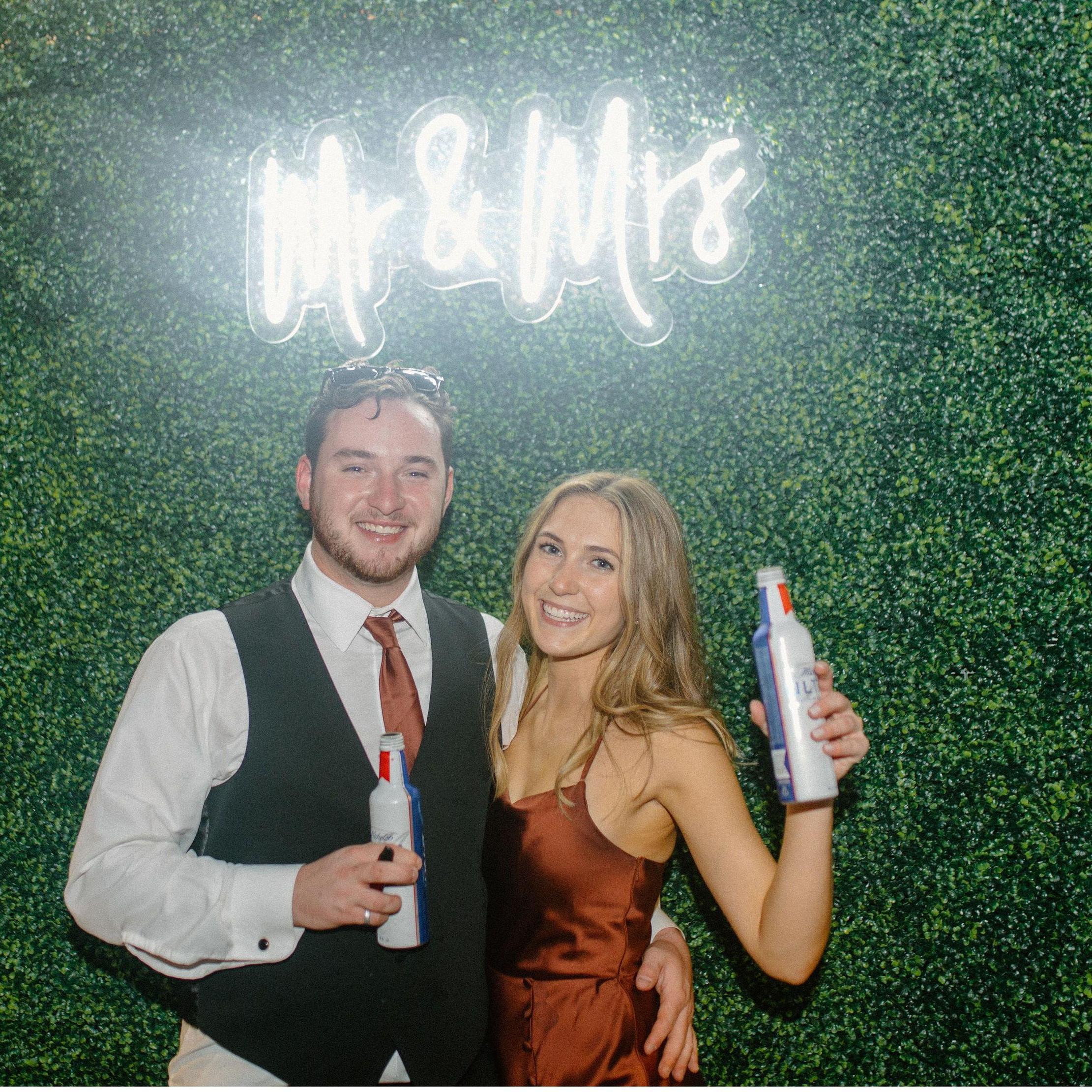 Celebrating our best friend's wedding!