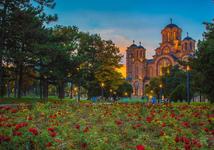 Church of Saint Mark & Tasmajdan Parc