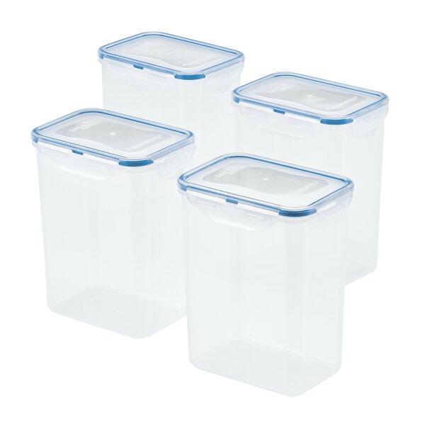 Easy Essentials Pantry 7-Cup Rectangular Food Storage Container, Set of 4 (Set of 4)