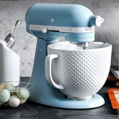 KitchenAid® Limited Edition Heritage Artisan Model K 5-Qt Stand Mixer with Ceramic Hobnail Bowl
