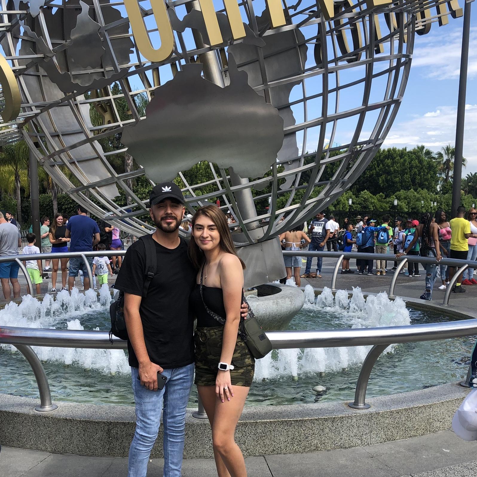First time in California together. 2019.