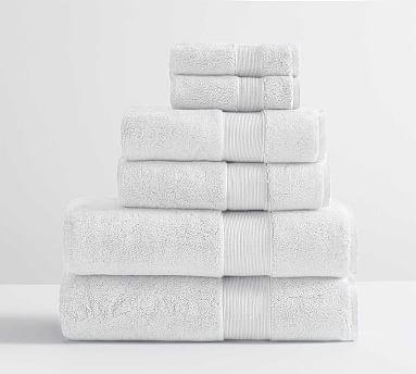 PB Classic Organic Towel Bundle - Set of 6 Simply Taupe